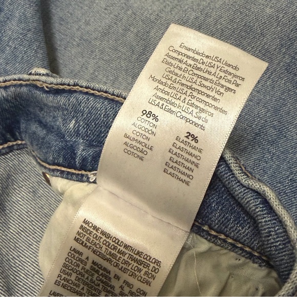 MOTHER The Kick It Jeans in Scenic Route Straight Leg High Rise 32" Inseam Sz 28 - Picture 10 of 13